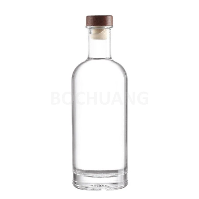 375ml (12.7oz) Flint Glass Spirits Bar Top Round suppliers