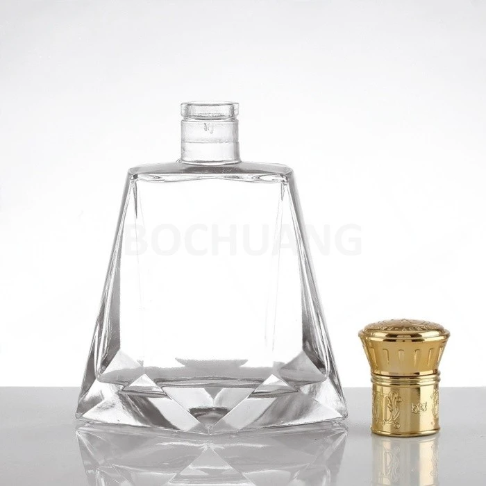 8oz (240ml) Flint Wide Mouth Square Glass Bottle factory